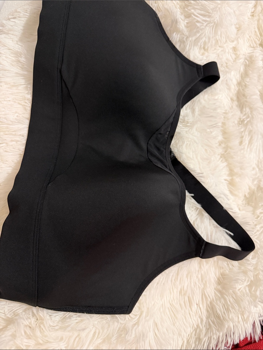 NWOT Avia Black Wireless Support Bra